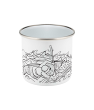 Load image into Gallery viewer, Not a Bootie - Enamel Mug 10oz