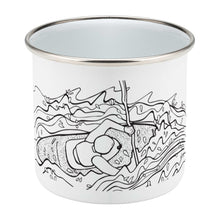 Load image into Gallery viewer, Not a Bootie - Enamel Mug 10oz